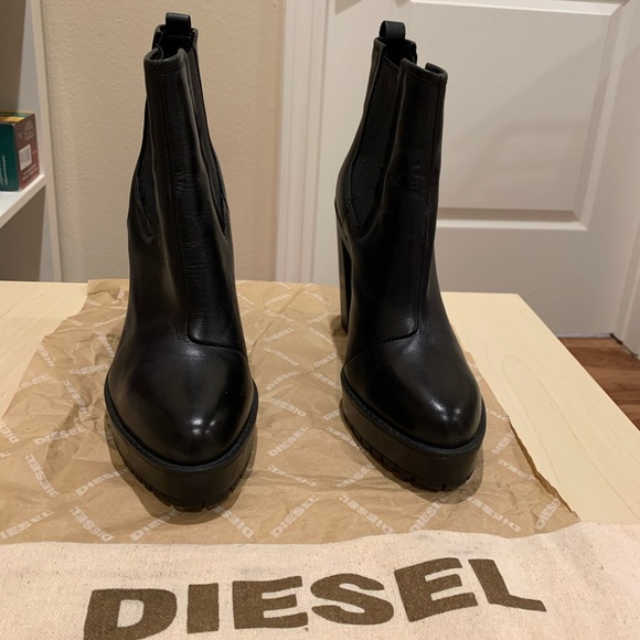 diesel platform boots